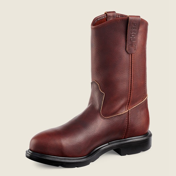 Bottes de Sécurité Red Wing - Supersole® - 11-Inch Toe Pull-On - Bordeaux - Homme 327PRTGUJ